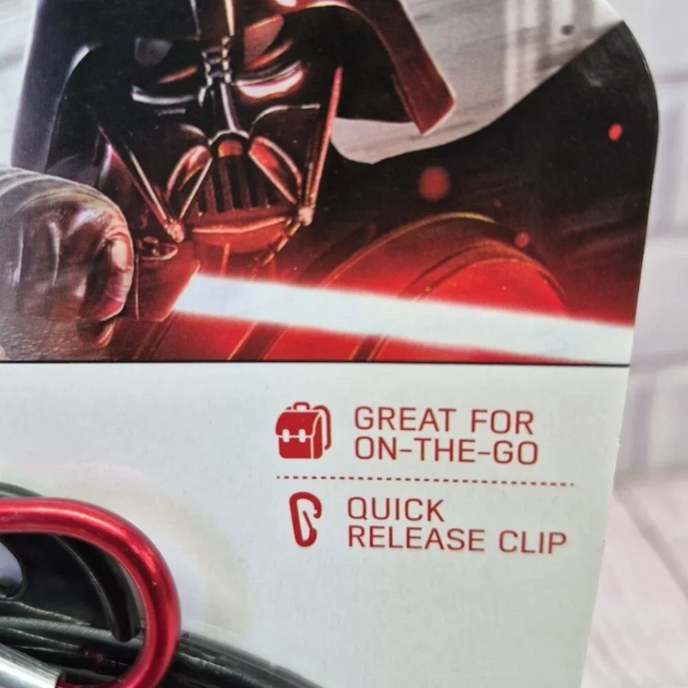 Star Wars Darth Vader Collapsible Pet Silicone Bowl 25.7oz Silcone Clip On